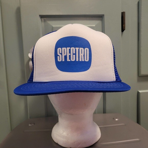 VTG Spectro High Performance Oil Racing Mesh Trucker Snapback Hat Cap - Picture 3 of 9